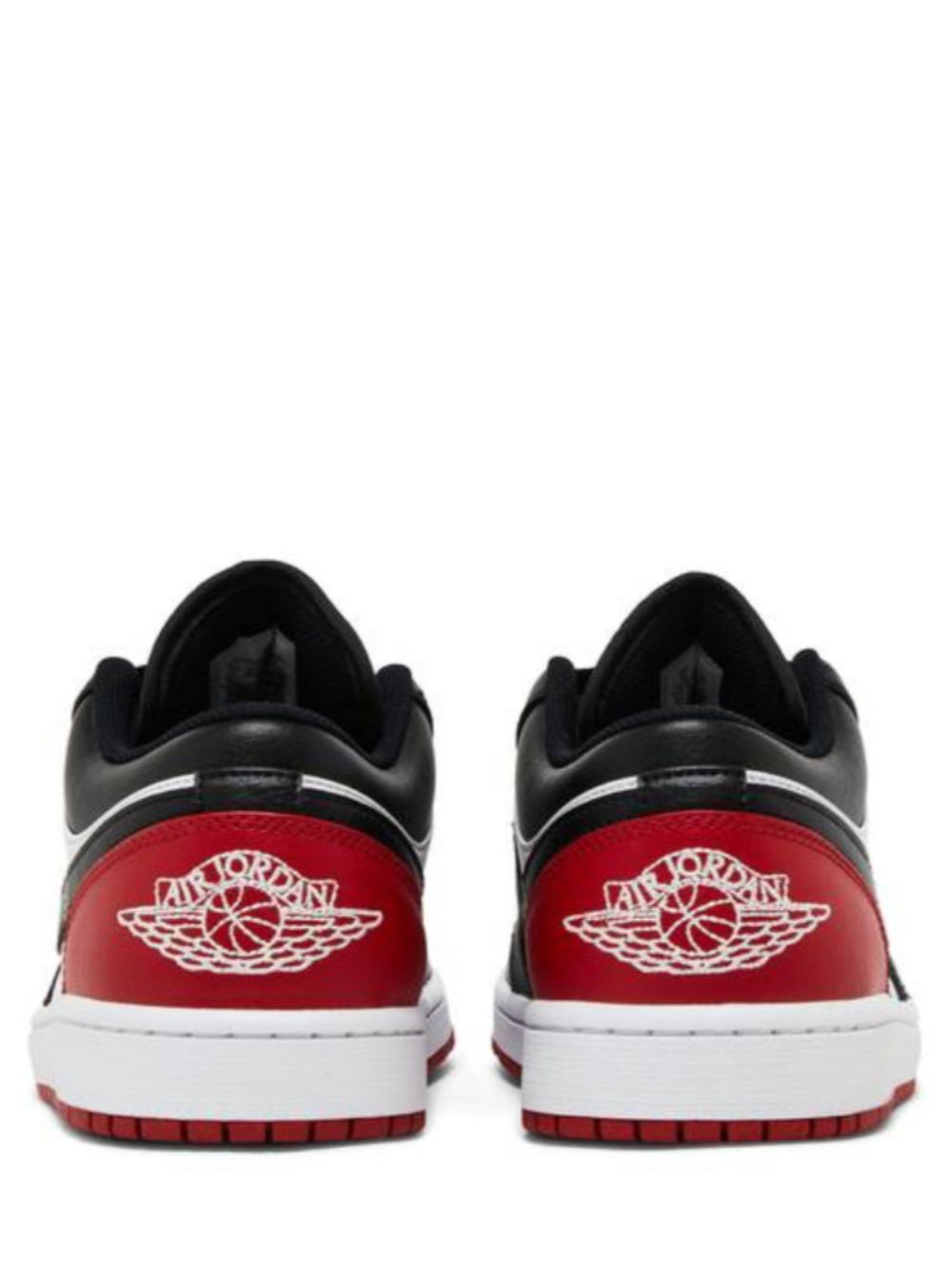 AIR JORDAN RETRO 1 BRED TOE SANTA