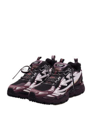 OFF WHITEE BE RIGHT BACK BURGUNDY