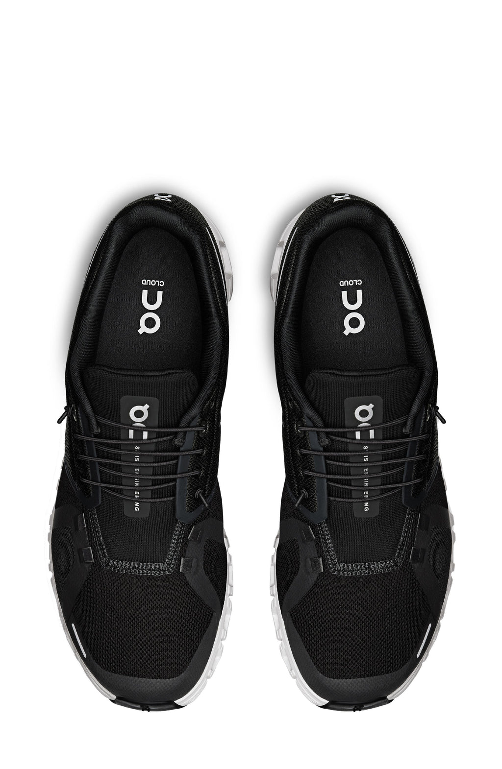 ON RUNNING CLOUD 5 BLACK WHITE