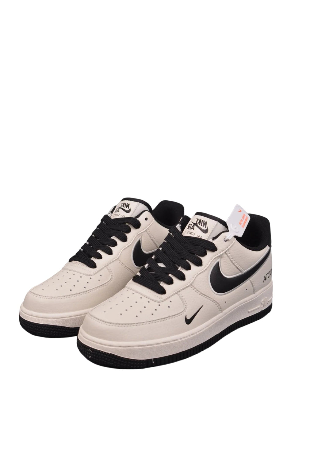 Nikkee Airforce 1 07 Low Violent Bear Joint Linen Beige Black