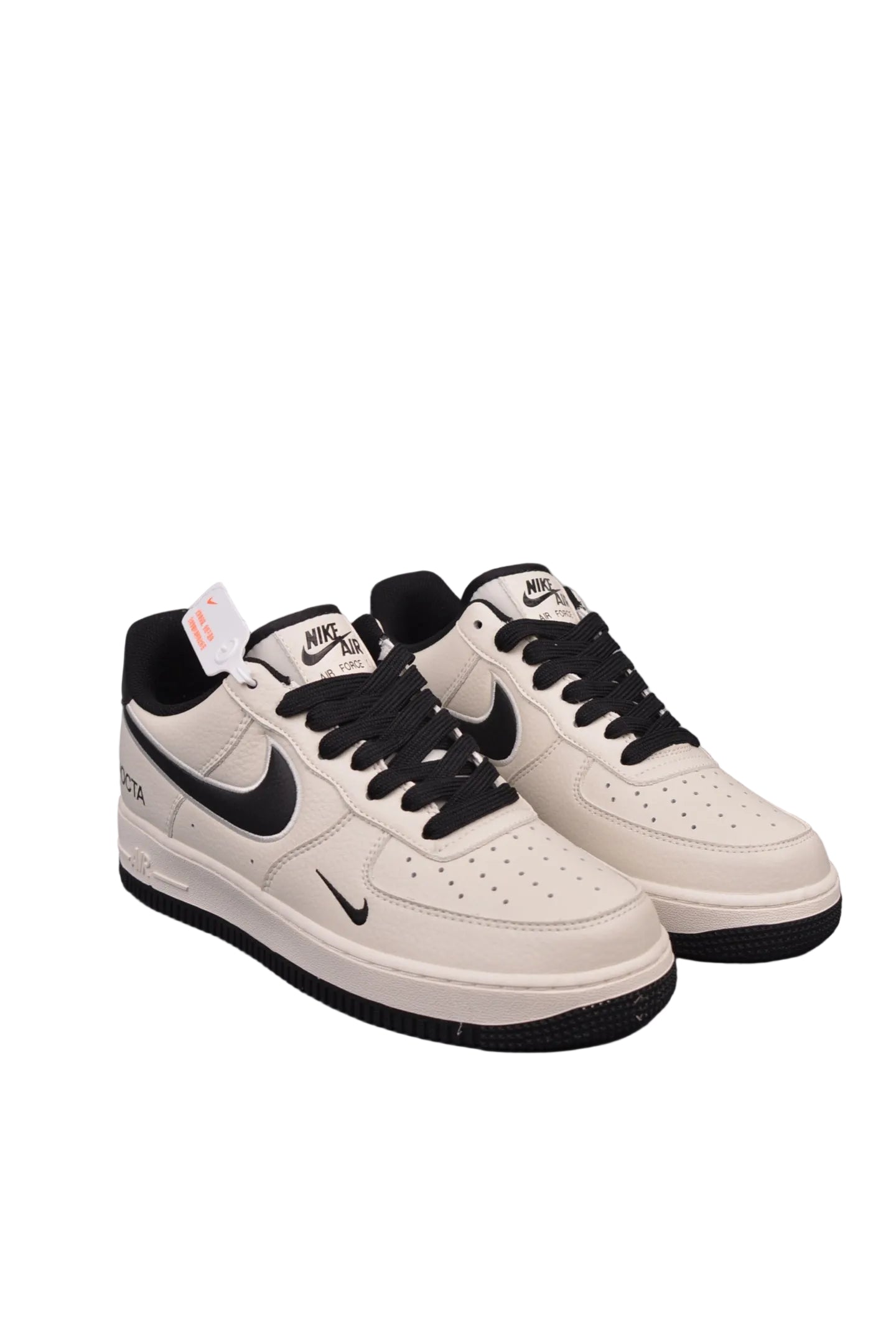 Nikkee Airforce 1 07 Low Violent Bear Joint Linen Beige Black