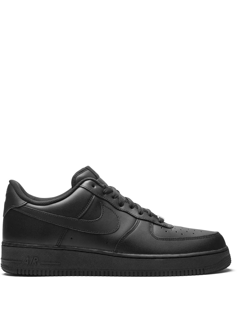 Nikee Airforce 1 Black 1st Leather UA