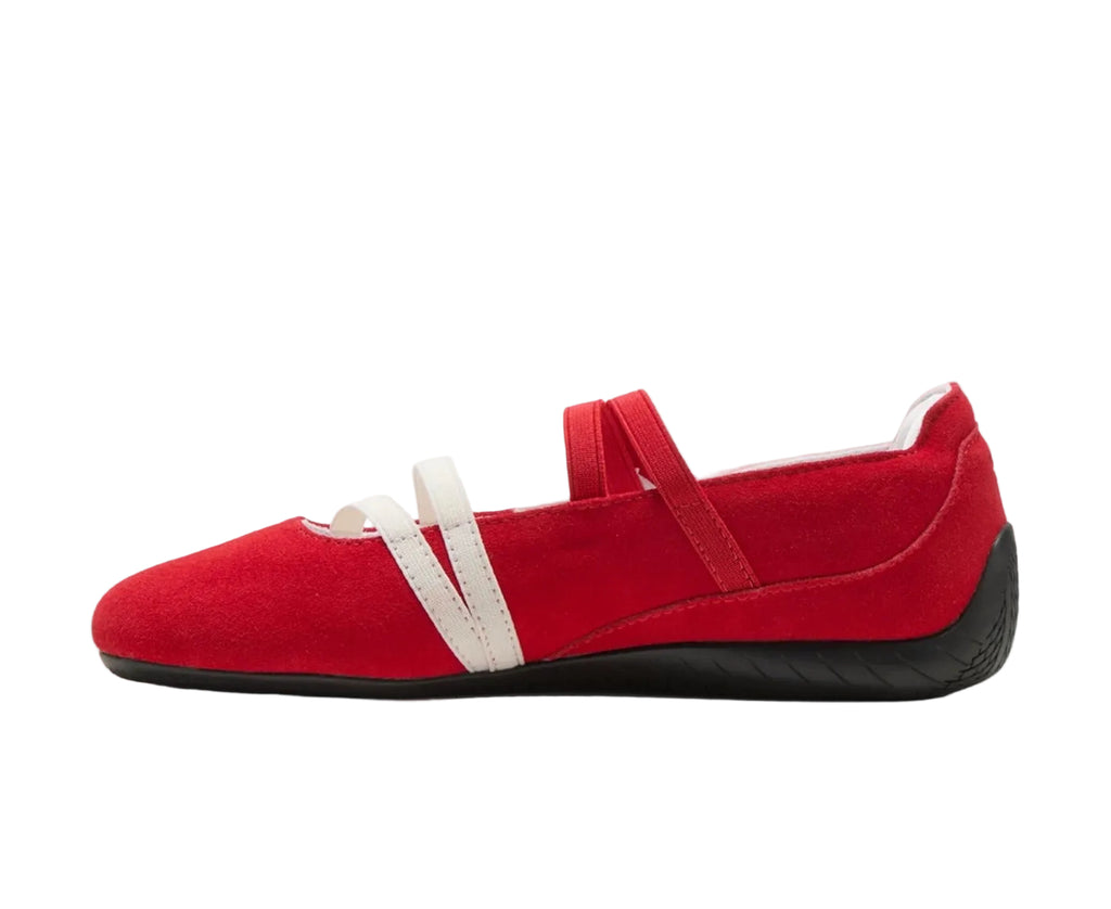 Pumaa Speedcat Ballet Suede Red White 2629