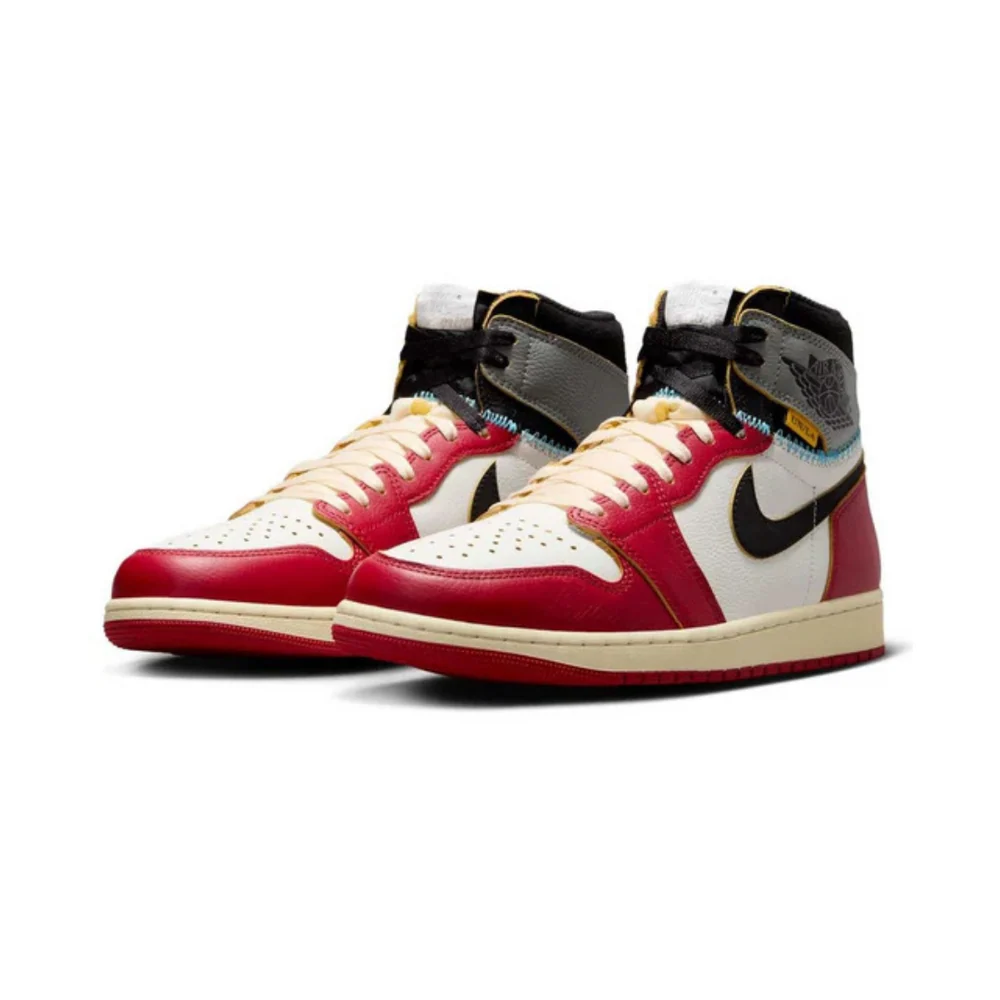nikee air jordan 1 high x union la chicago red semi ua