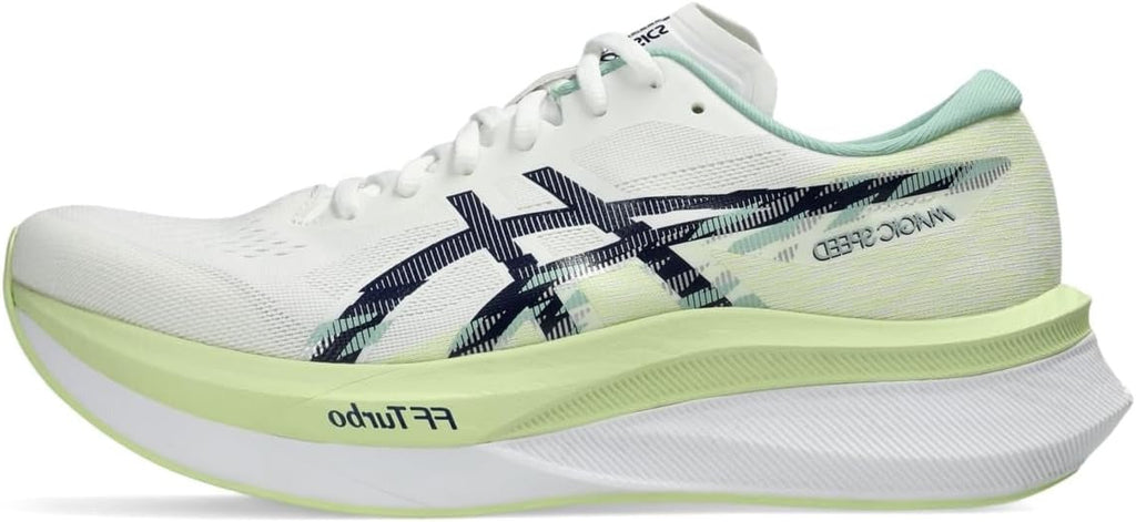 Asicss. magic speed 4 white blue expanse