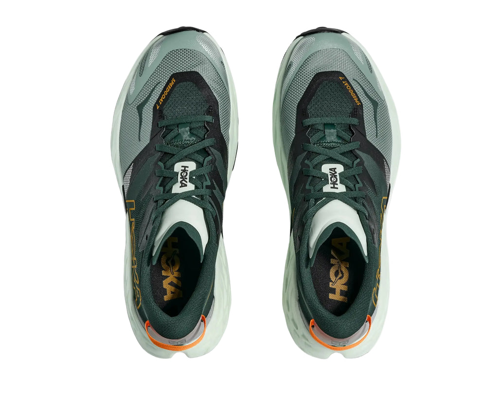 Hoka Speedgoat 7 Trail Bay Leaf and Sea Glass