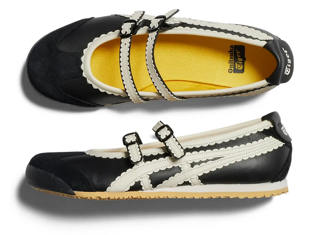 Onitsukkaa Tiger Mexico 66 TGRS Black Cream Mary Jane
