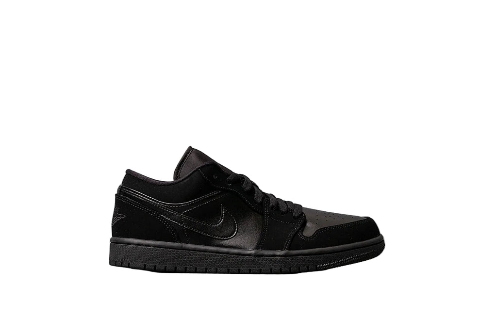Nikee Air Jordan 1 Low Triple Black 6063
