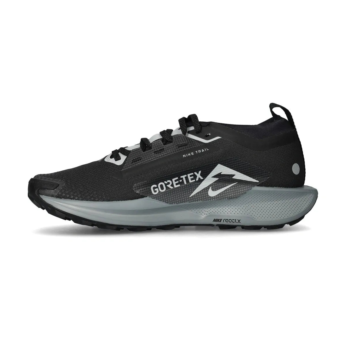 Nikee React Pegasus Trail 5 GTX Trainer Black White