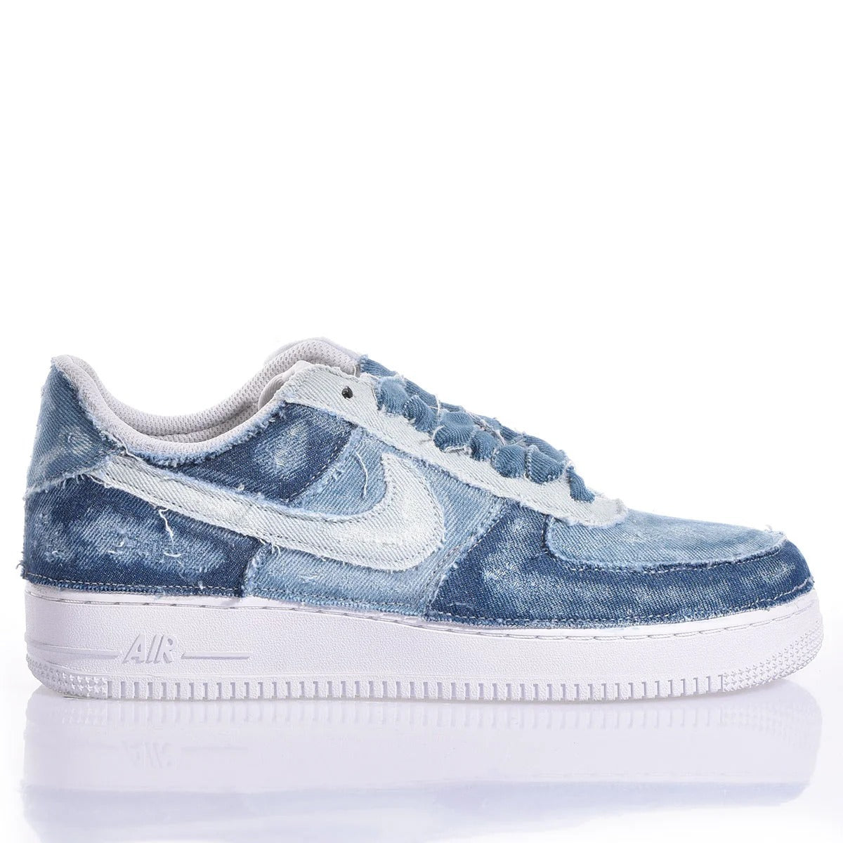 nikee airforce 1 denim blue