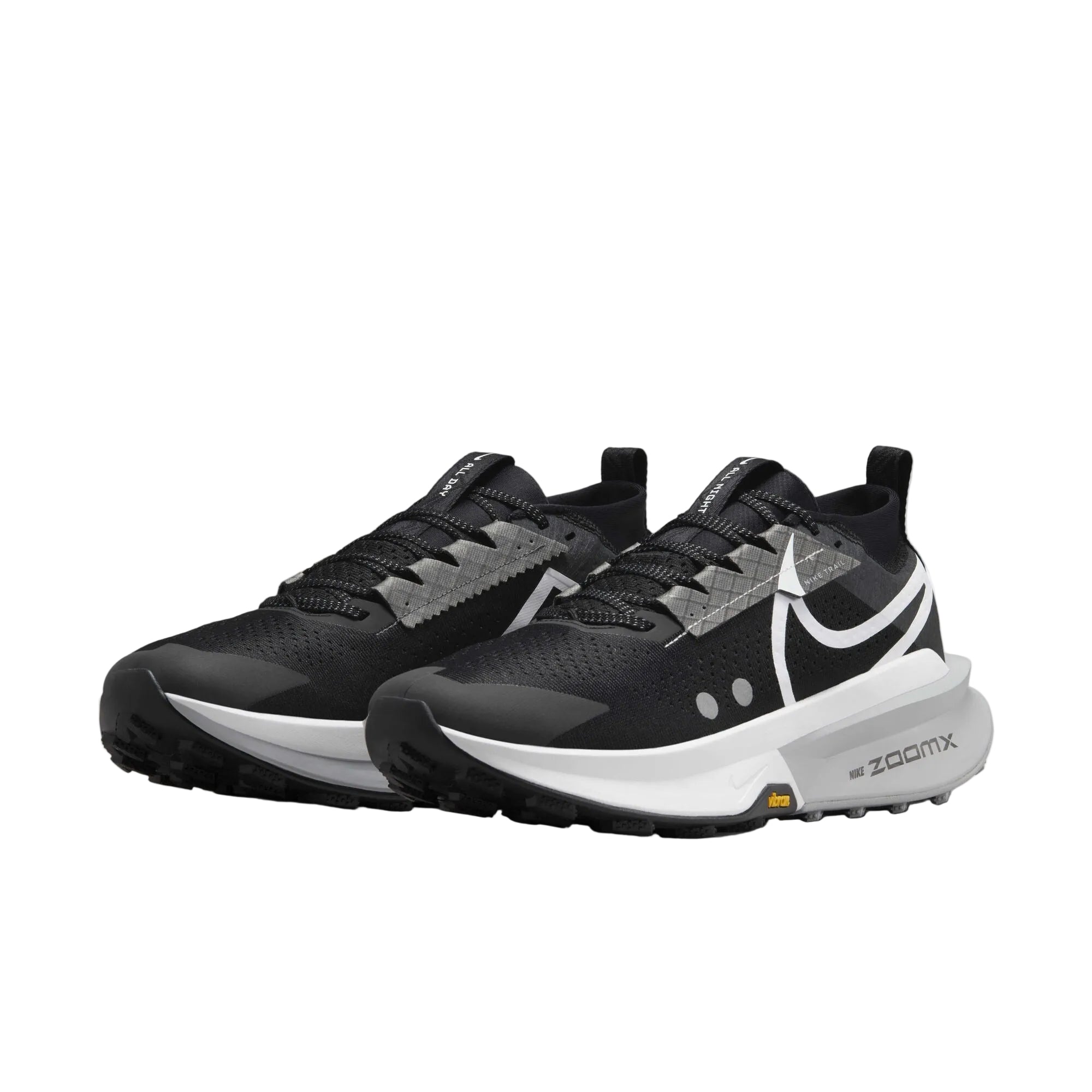 Nikle ZEGAMA TRAIL 2 black white wolf grey anthracite