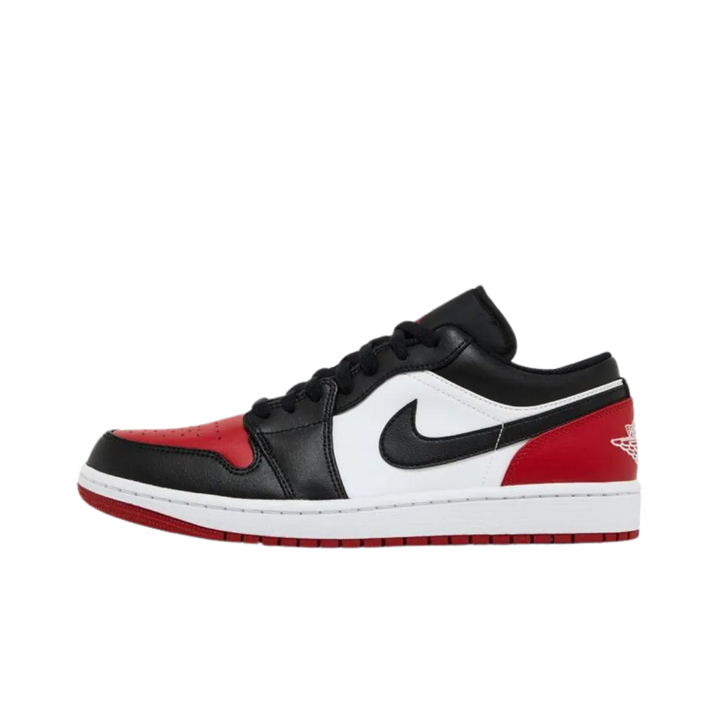 Nikee Air Jordan 1 Low Bred Toe 2.0