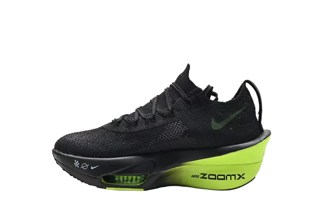 Nikee Air zoom Alphafly 3 Black Green Running Shoes 640