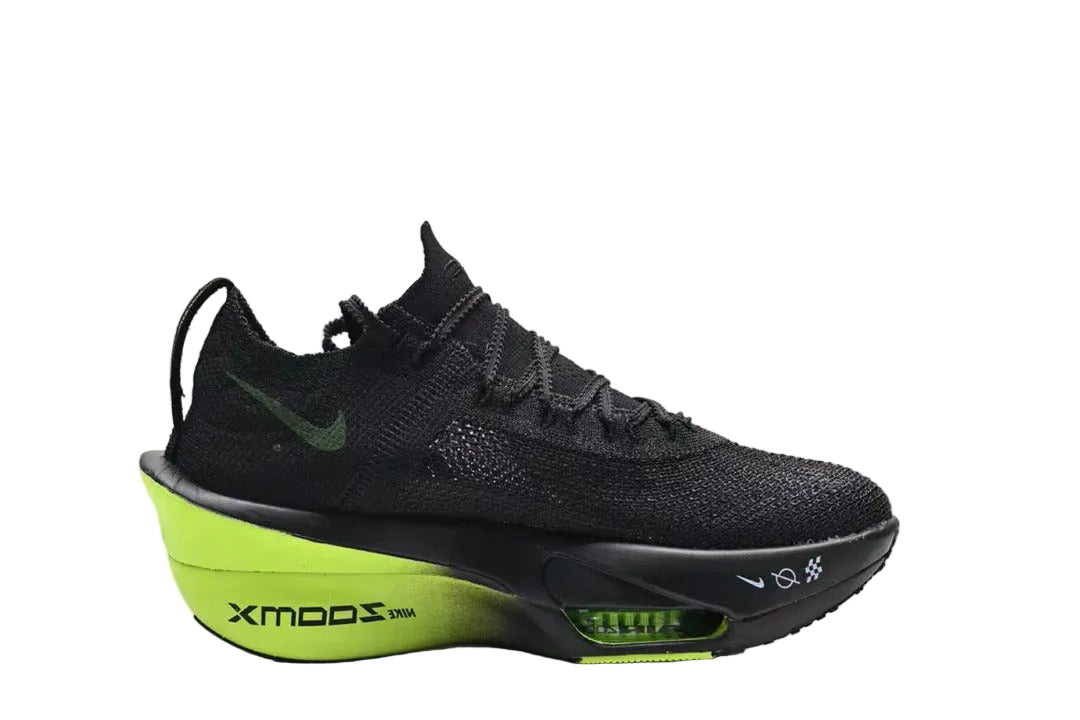 Nikee Air zoom Alphafly 3 Black Green Running Shoes 640