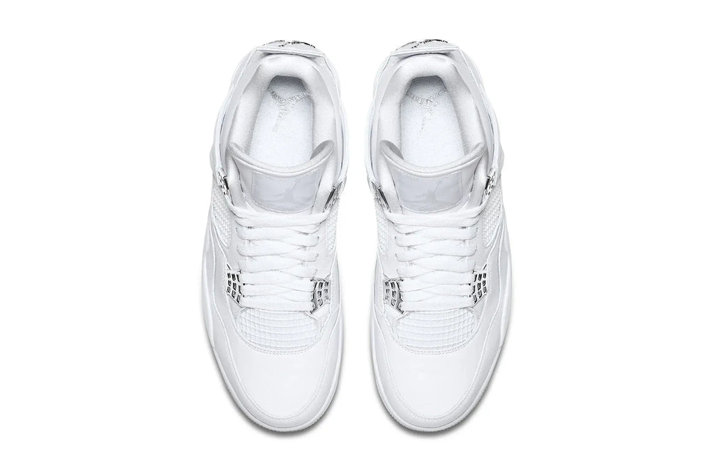 Nikee Air Jordan Retro 4 Pure Money White 1267