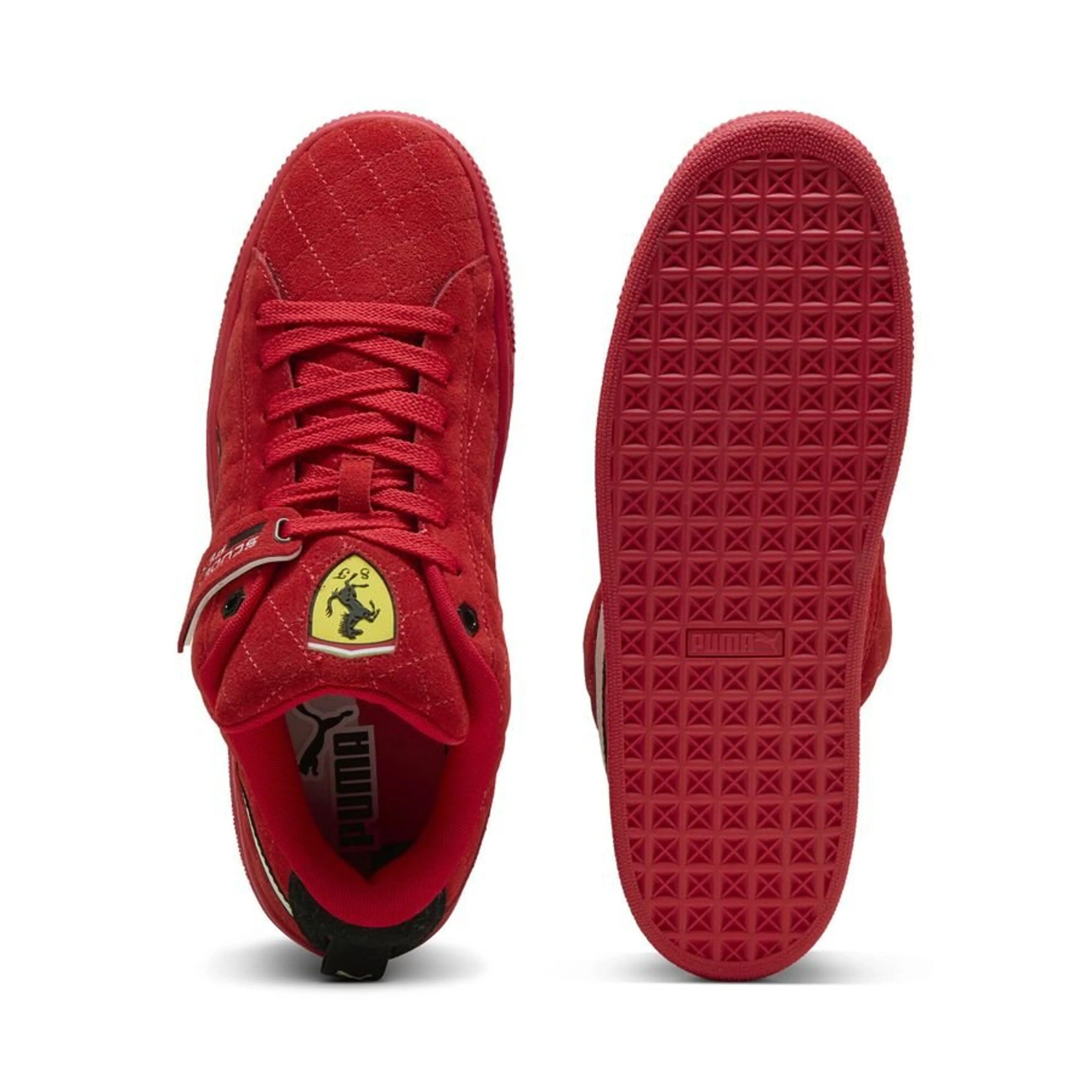 PUMAa SCUDERIA FERRARI RACE SUEDE XL HERO SNEAKERS