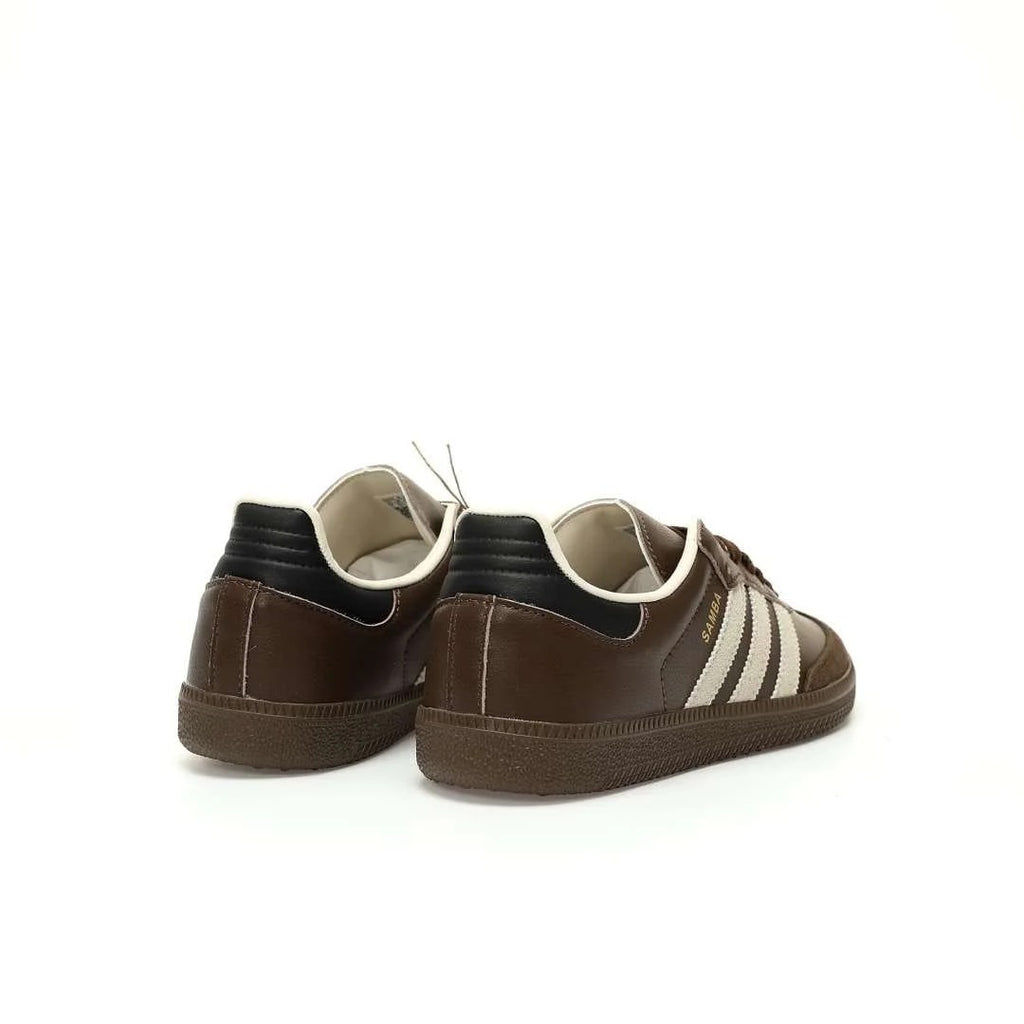 Adidass Samba Og Dark Brown Beige Gum