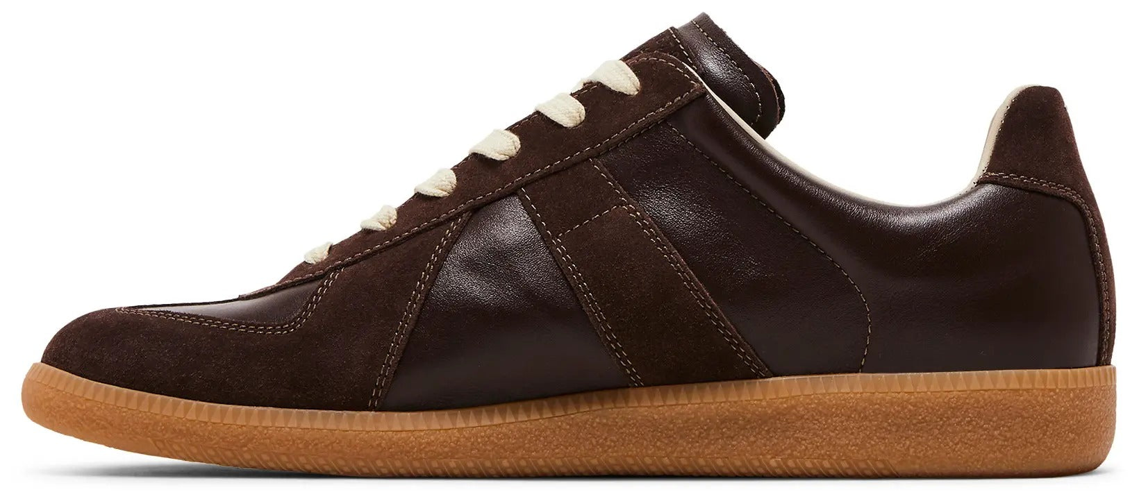 Maison margiela replica sneakers brown