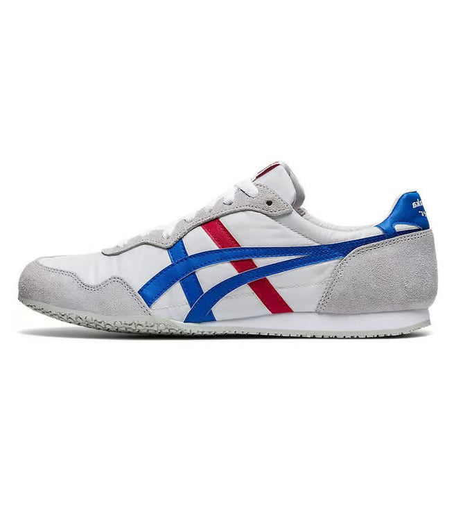 Onitsukas Tigerr Serrano Blue Red White