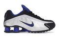 Nikee Shox R4 Black Metallic Silver Racer Blue 304