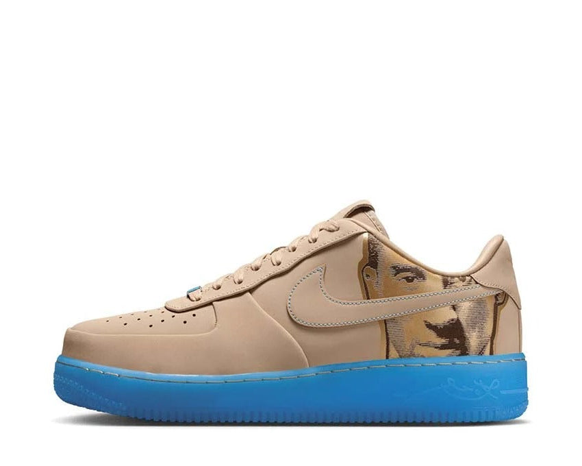 Nikee AirForce 1 Low Protro Linen and University Blue 6035
