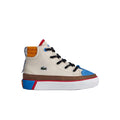 Lacosttee Gripshot High-Top White Brown
