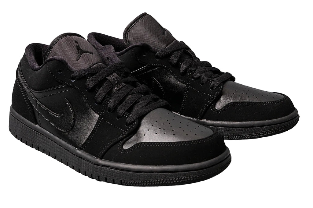 Nikee Air Jordan 1 Low Triple Black 6063