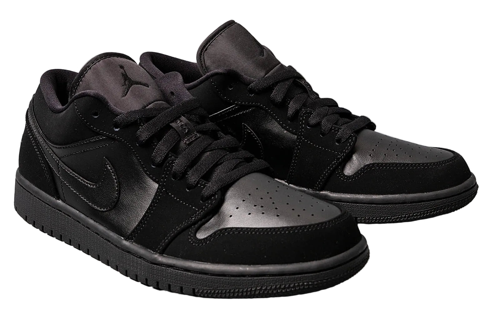 Nikee Air Jordan 1 Low Triple Black 6063