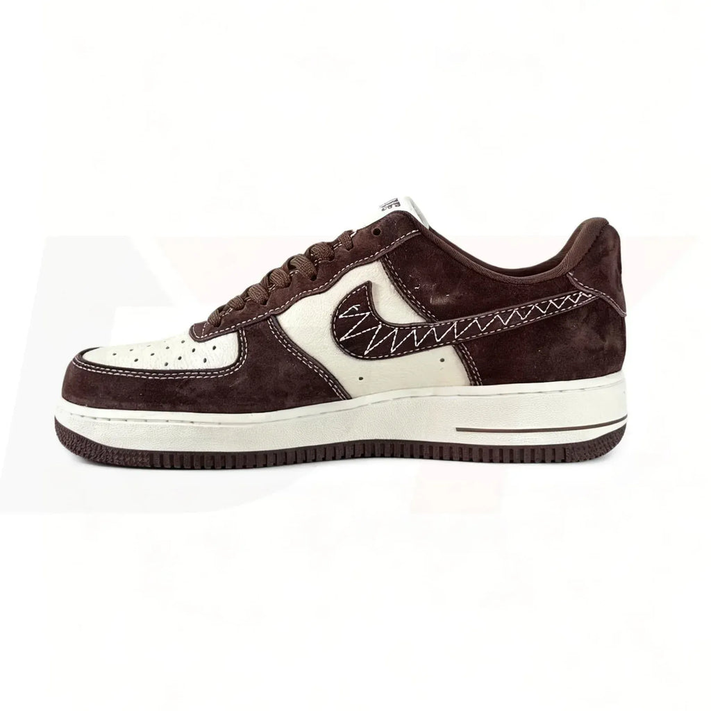 Nikee Airforce 1 Low SE Craft Turne Sued Beige Brown 965