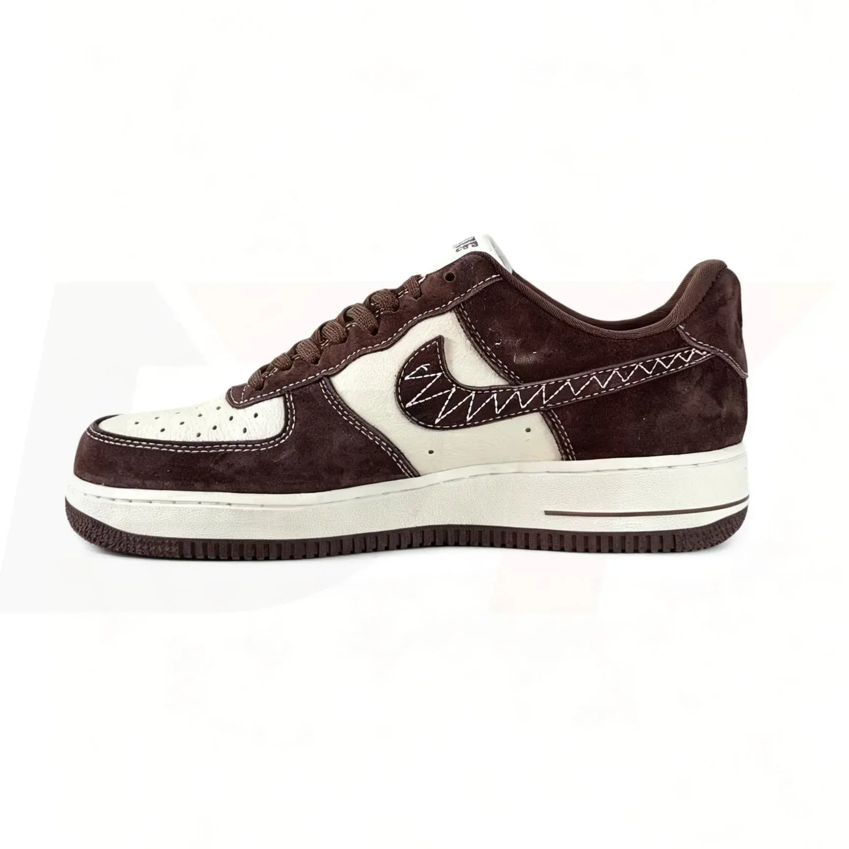 Nikee Airforce 1 Low SE Craft Turne Sued Beige Brown 965