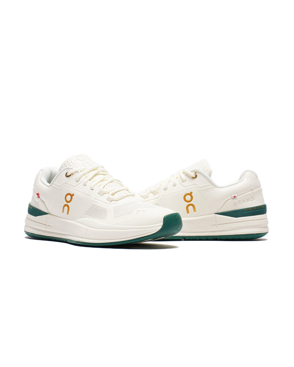 On Cloud The Roger Pro x BEAMS Ivory Evergreen