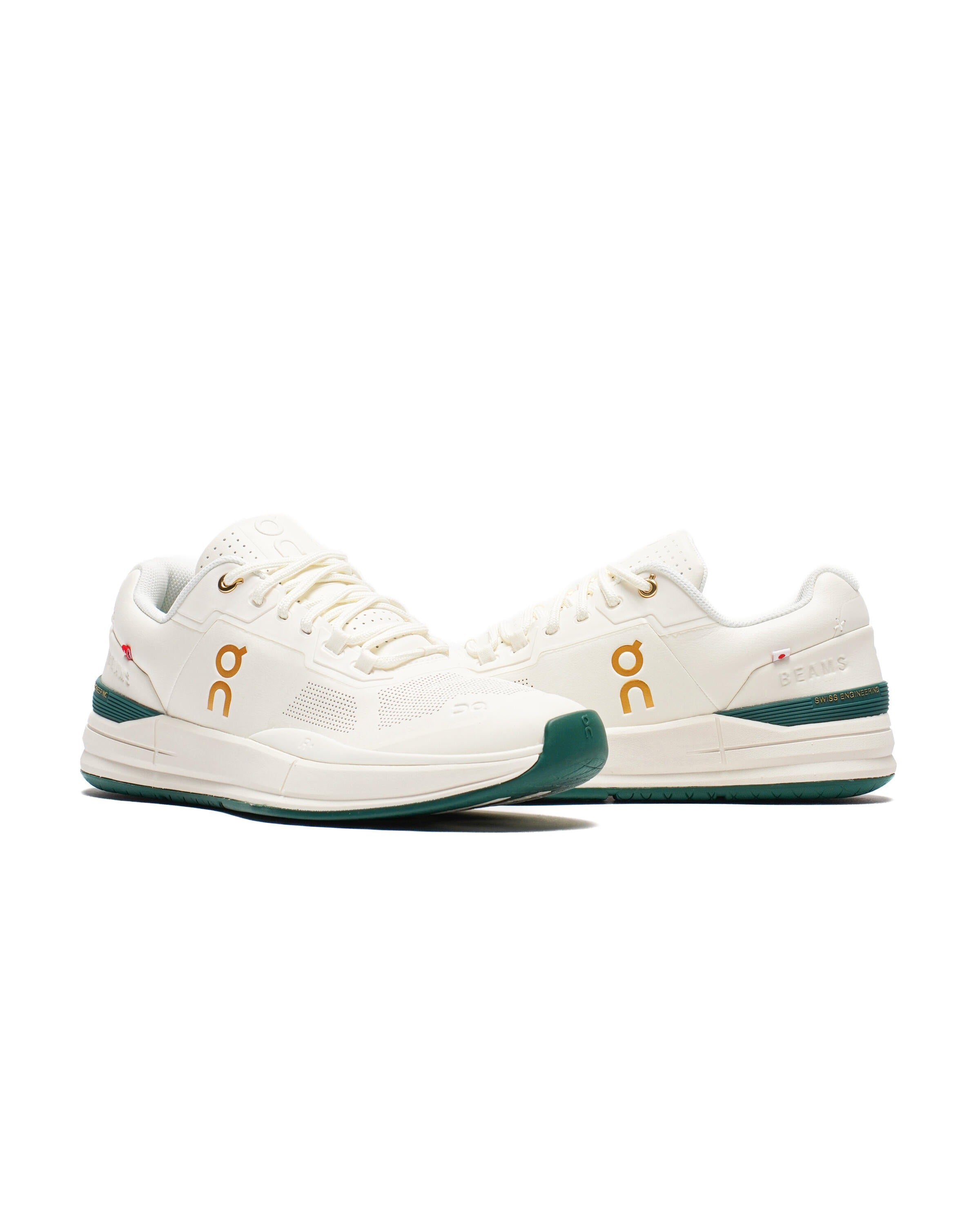 On Cloud The Roger Pro x BEAMS Ivory Evergreen