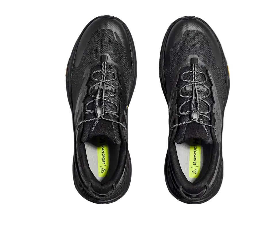 Hoka One One Mens Transport Shoes in BlackBlack 494