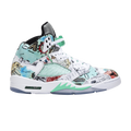 Nikee Jordan Retro 5 Wings Glow in Dark Reflective Basketball Sneakers