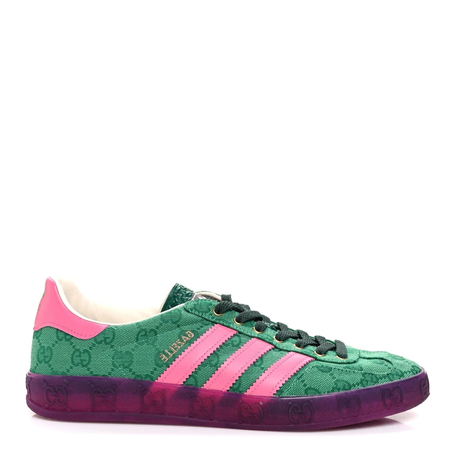 adidass x gazellee green pink fix