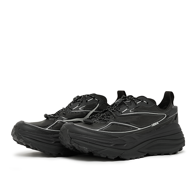 Hoka Stinson One7 Black SIlver 2680