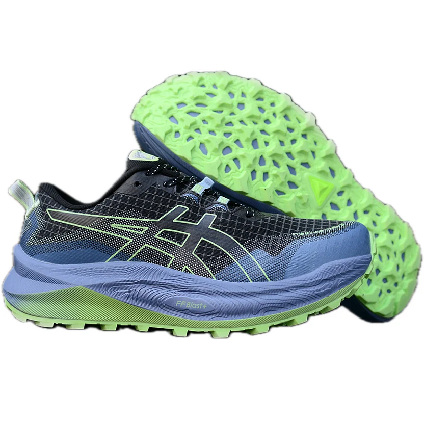 ASICCSS Trabuco Max 3 Trail Black illuminate Green