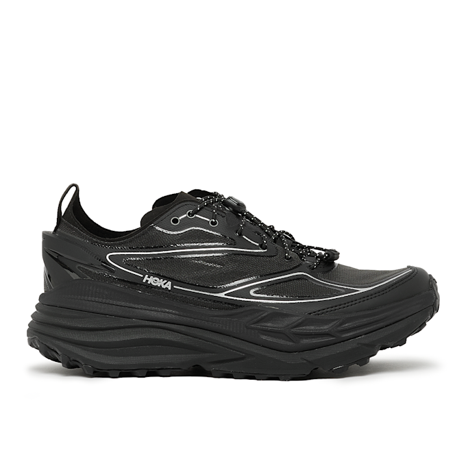 Hoka Stinson One7 Black SIlver 2680