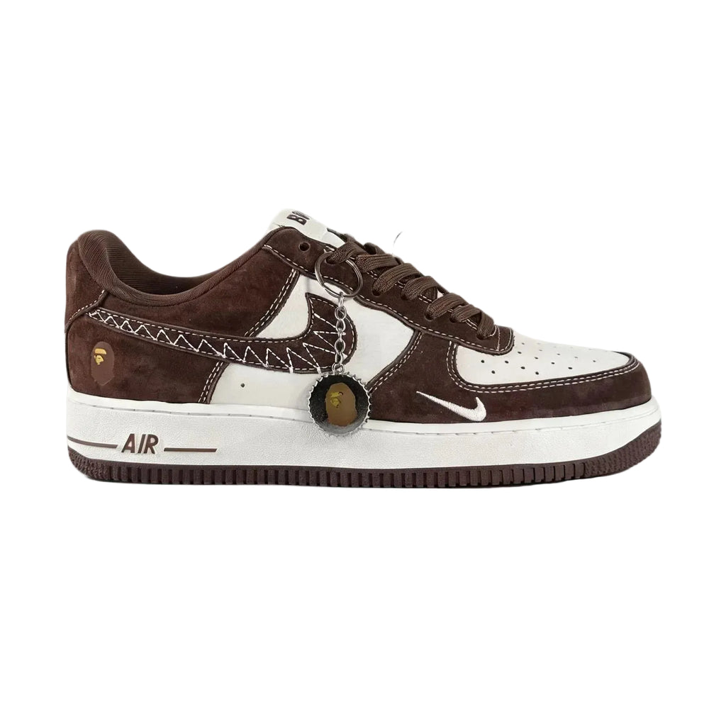 Nikee Airforce 1 Low SE Craft Turne Sued Beige Brown 965