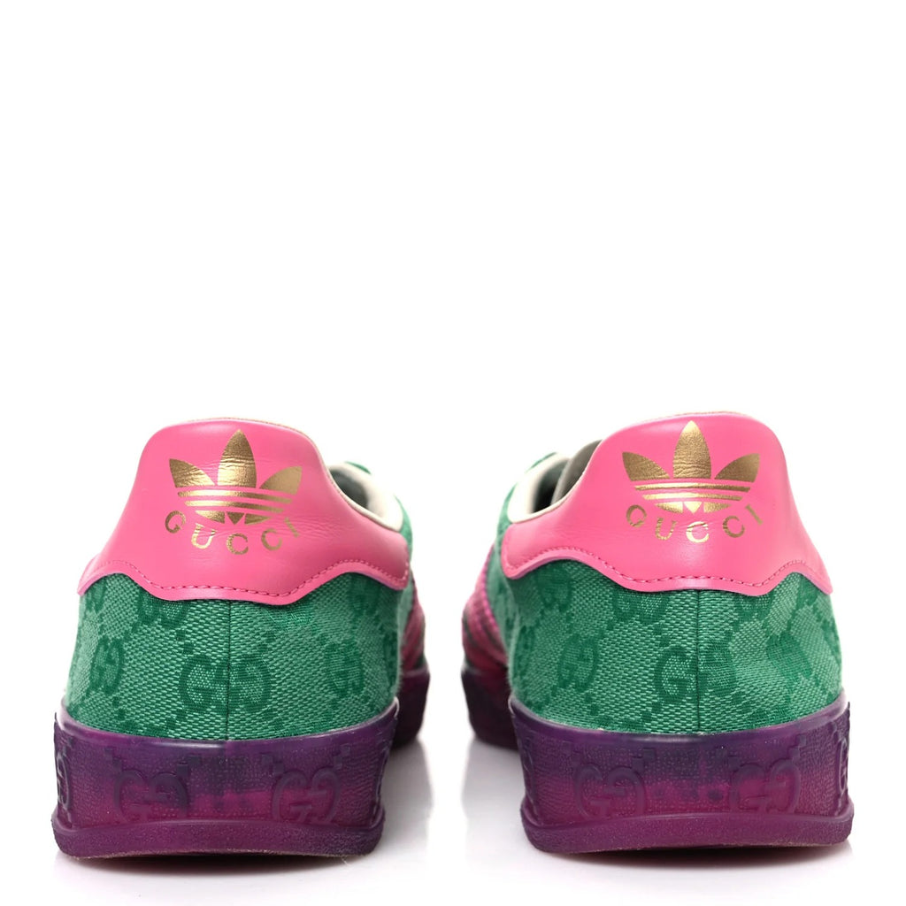 adidass x gazellee green pink fix