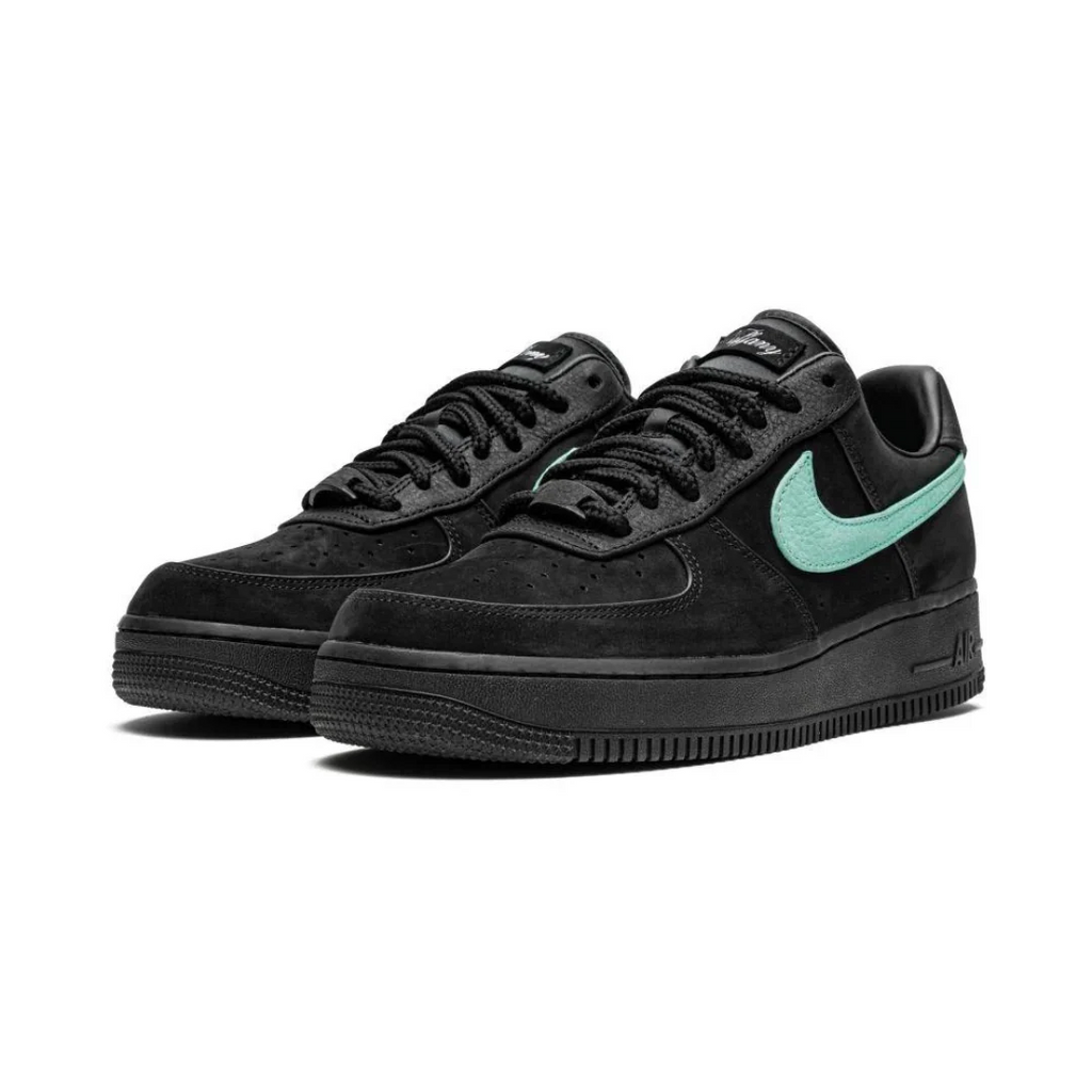 Nikee Airforce 1 Low Tiffany Black Semi UA 1408