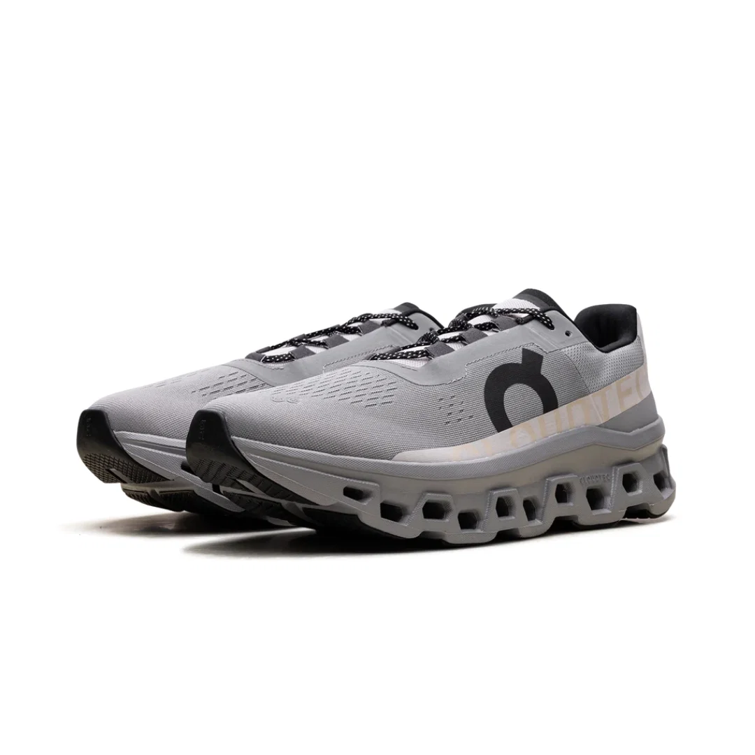 on Running Cloudmonster Alloy Silver