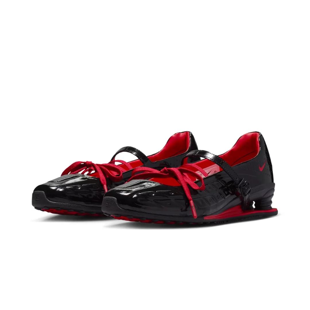 LABELHOOD x Nikkee Shox Z Calistra Black University Red