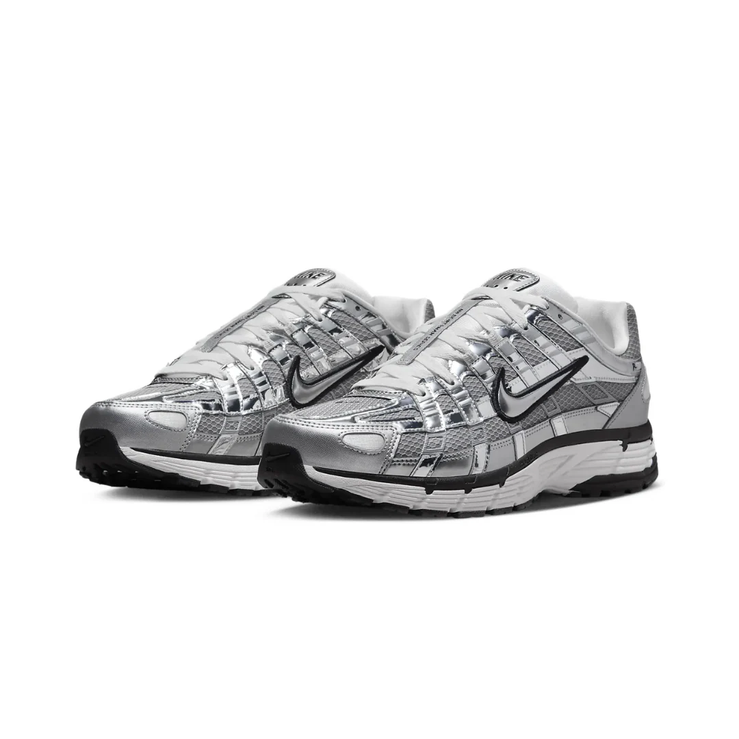 Nikeee P 6000 Metallic Silver 2106