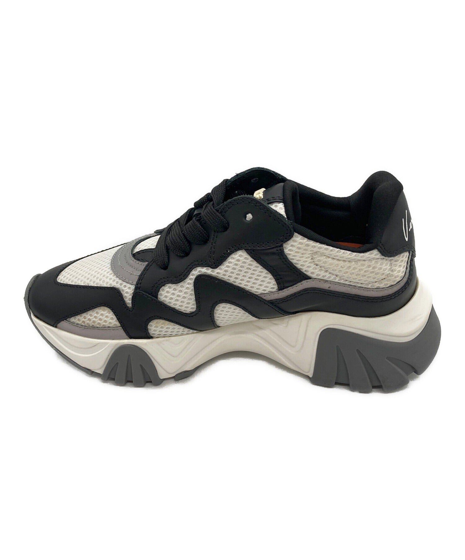 Versa.ce Squalo Black Hiker Trainers Sneaker