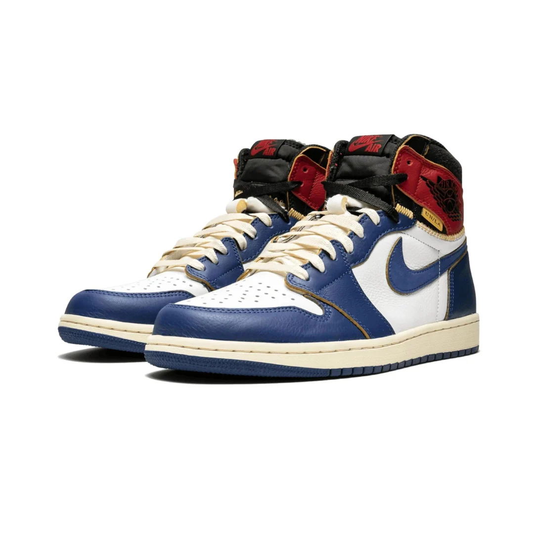 Air Jordan Retro High Union Los Angeles Blue Toe UA quality Fix