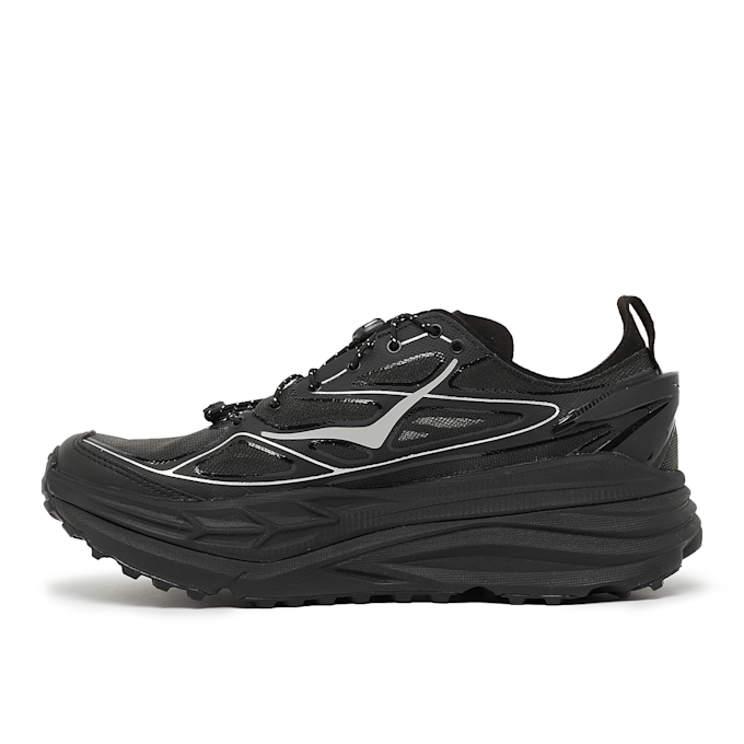 Hoka Stinson One7 Black SIlver 2680