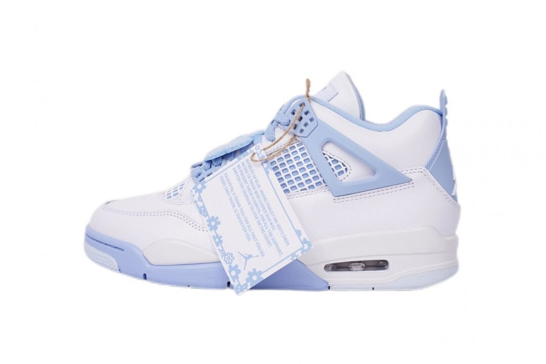 Nikee Air Jordan Retro 4 Forget Me Not Women s Semi UA for her
