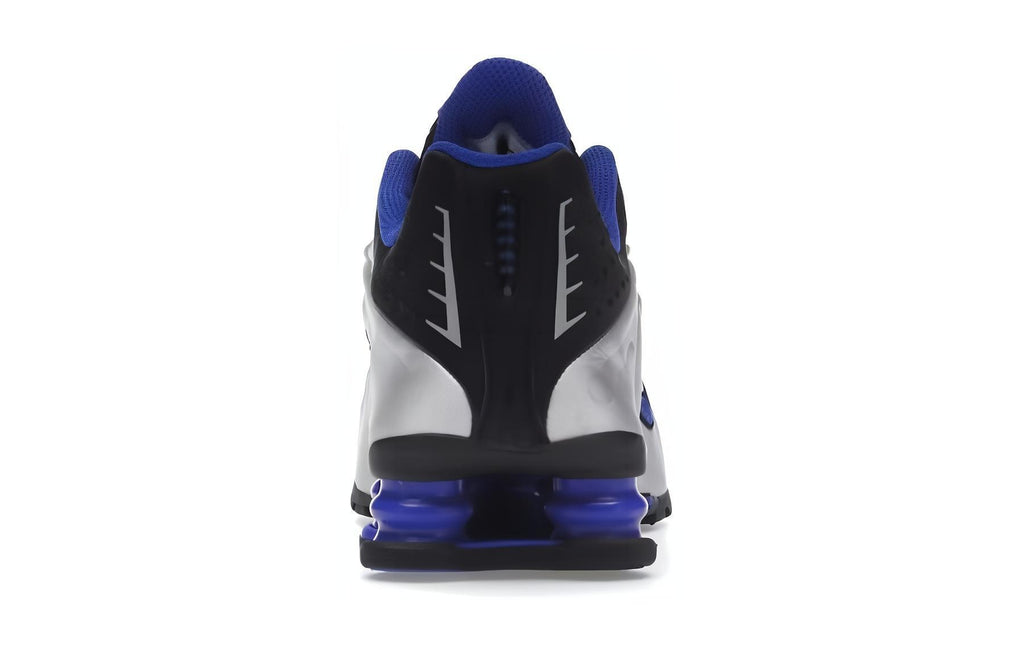 Nikee Shox R4 Black Metallic Silver Racer Blue 304