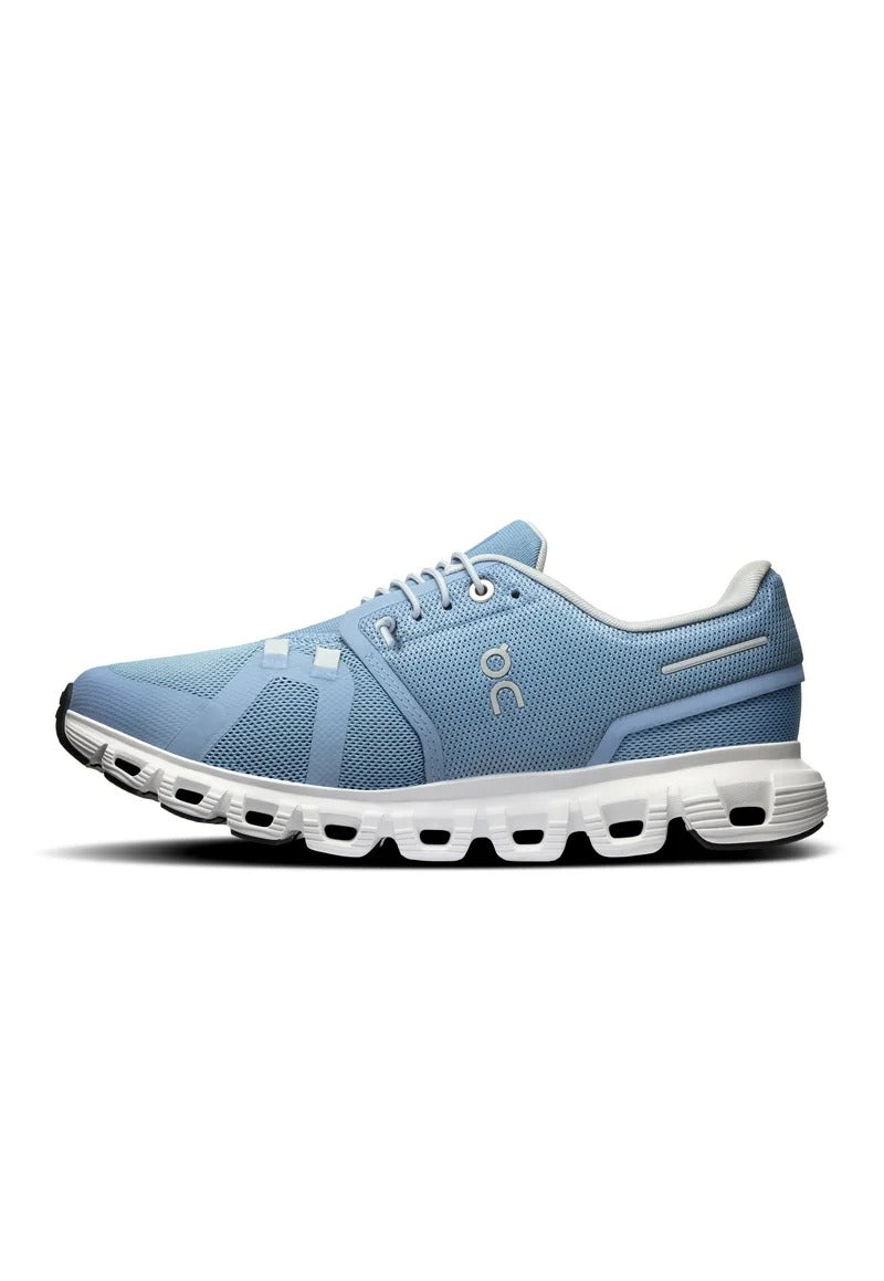 On Running Cloud 6 Chambray White